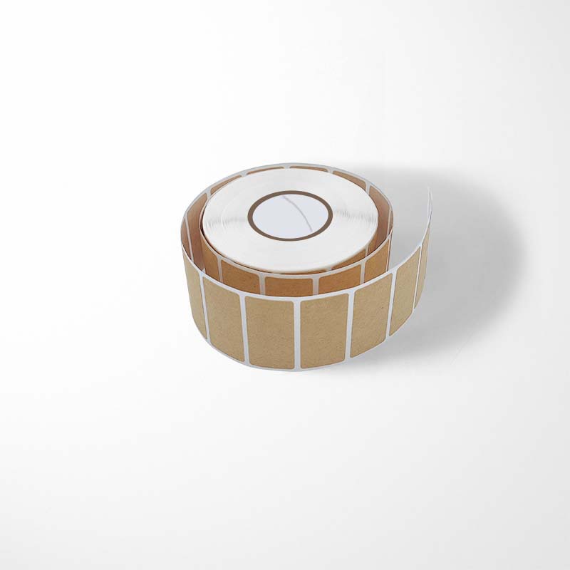 새로운 800개 스티커 | 롤 1.18X0.59인치 30X15MM 크라프트지 감사 봉인 스티커 선물 상자
