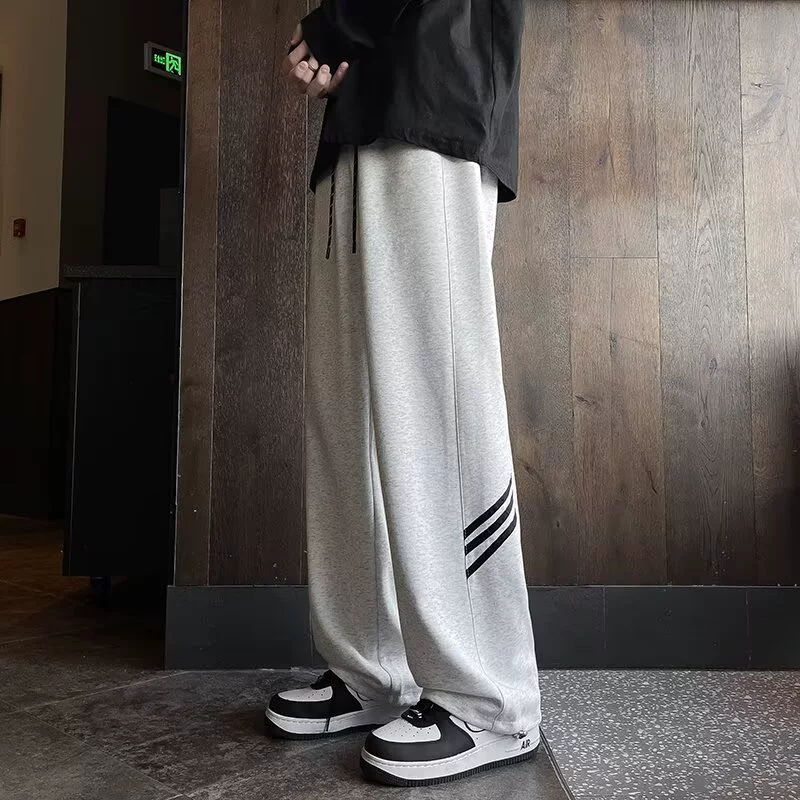 Флисовые летние спортивные брюки для отдыха мужчин и женщин, oversize, американский стиль