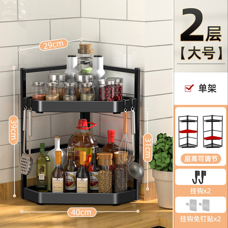강화된 두꺼운 검정색_2겹 대형(후크 포함)