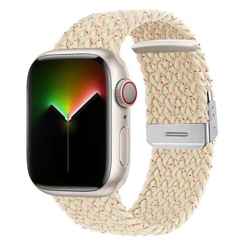 16g Weight Watch Strap Classification Nylon Material Grain Pattern Casual Style Casual Grain Watch Strap 16