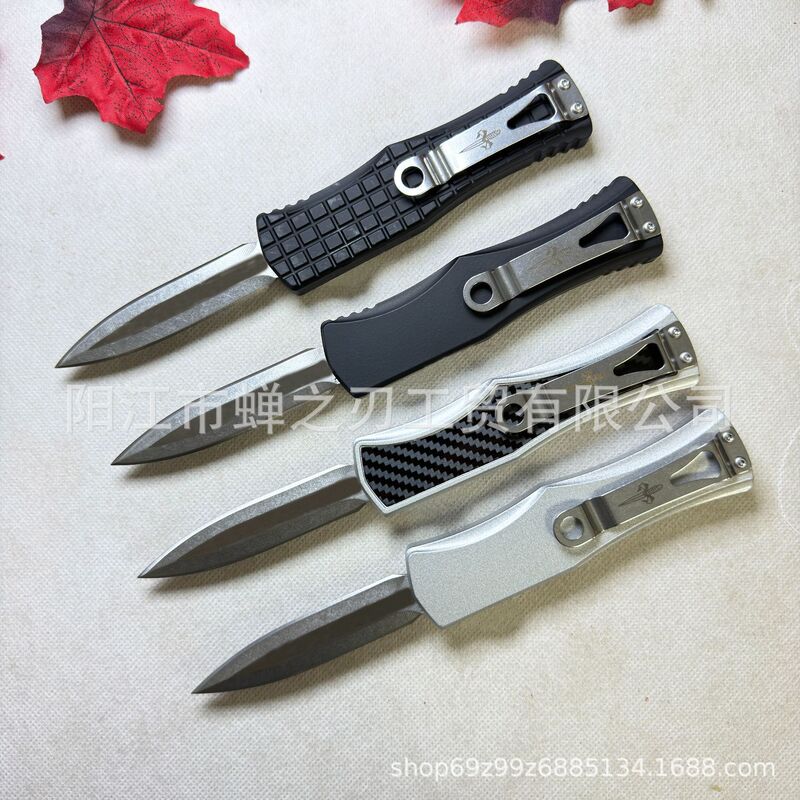 Factory direct approval of new OTF micro-technology Hera goddess outdoor knife camping knife portable tactical scabbard