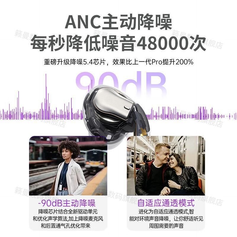 无线蓝牙耳机华强北四代五代六代七代pro2超长续航跨境降噪顶配版|undefined