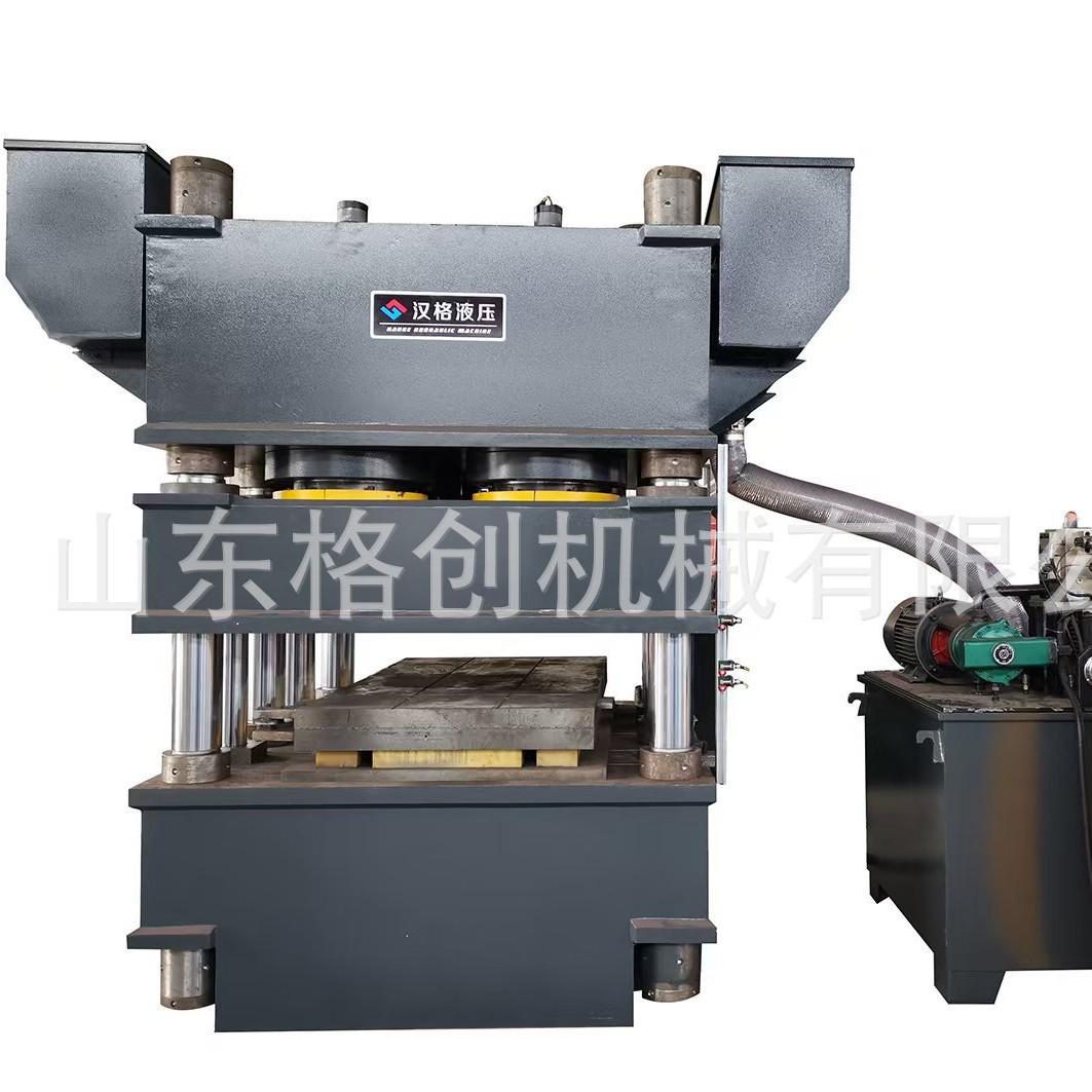 格创按需定制八柱液压机 3000吨人造大理石成型三梁八柱油压机液