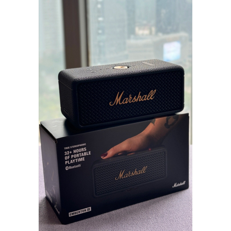 マーシャルemberton3世代ポータブルワイヤレスbluetooth MARSHALLスピーカー屋外小型スチール砲三世代|undefined
