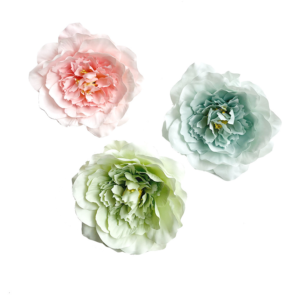 Simulación de flores de peonía estilo Tang estilo europeo Han vestido de boda decor de flores de pinzas estilo antiguo tocado camellia accesorios de fotografía diy