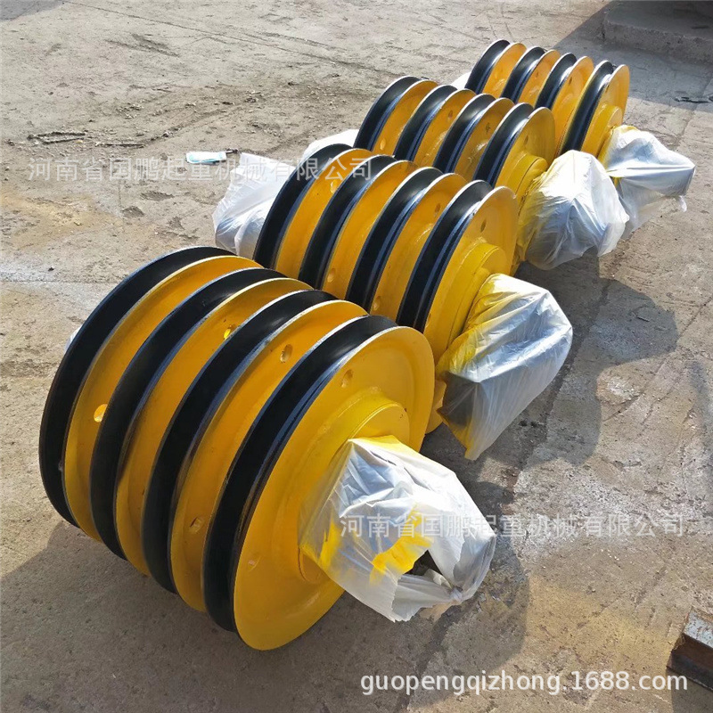 10吨20吨32吨铸钢热轧起重机定滑轮组钢丝绳轨道滑轮