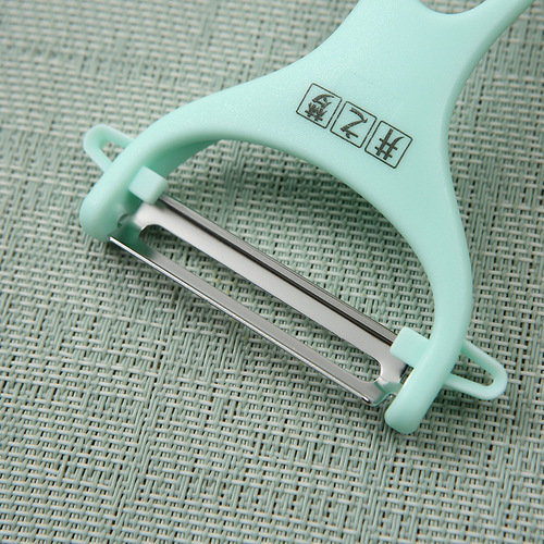 Hot selling stainless steel peeling knife, single package portable fruit and vegetable peeler, kitchen fruit peeler, apple peeler