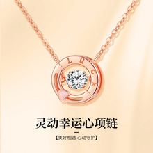 �ǳ�S925���y�`�����\����Ů�ٴ�߼���С���Ʒ�ʯ����ʽLUCK