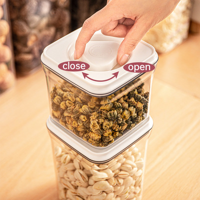 印LOGO五谷杂粮密封罐食品级厨房收纳罐子咖啡豆零食奶粉储存罐|ru