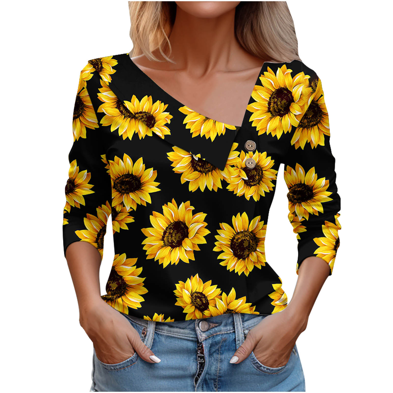 V-neck T-shirt