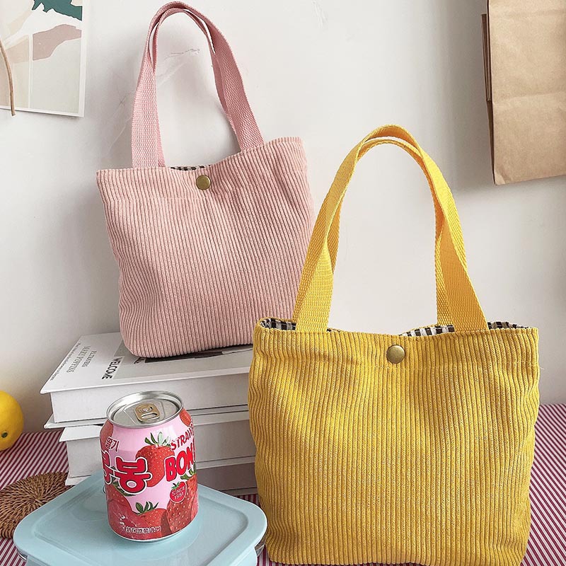 Women's Vintage Style Solid Color Polyester Shopping Bags display picture 9