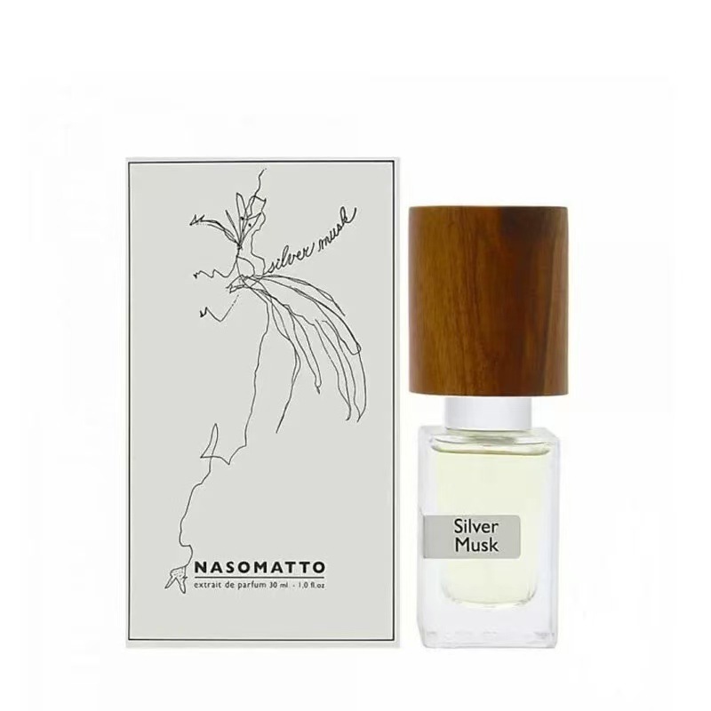 越境貿易ベトナム香水 Nasmatu ブラックタバコ香水喧騒シルバームスクアペリエンテフォルギア 30ml|undefined