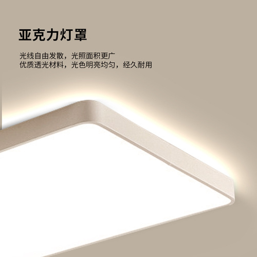 Full spectrum ceiling lamp hall high-end ultra-thin master bedroom lamp home simple modern living room lamp Zhongshan lamps