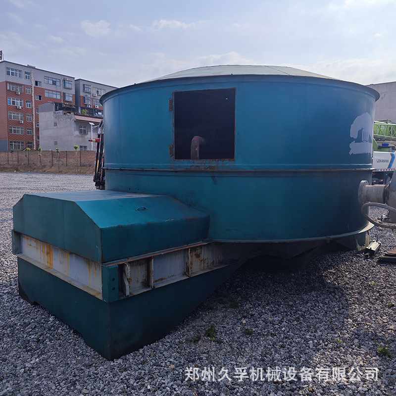 供应二手立式混合粉末轮碾机 大型海源4000型行星式轮碾搅拌机