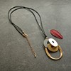 Fashionable pendant, necklace, sweater, simple and elegant design, European style