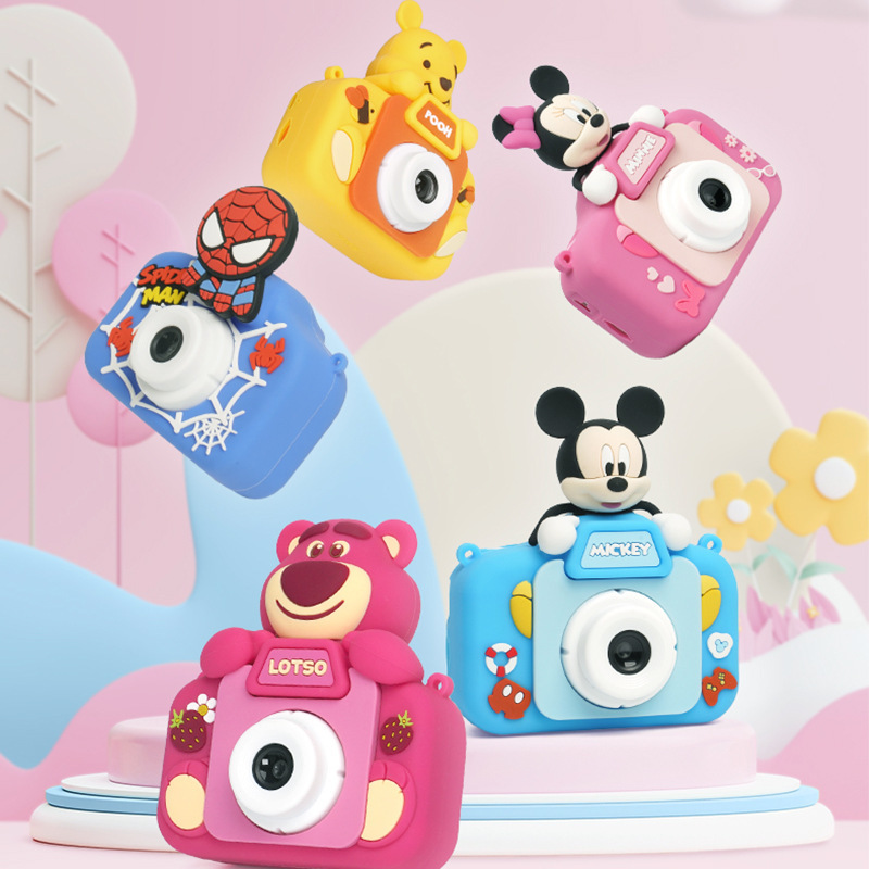 Disney Children's Camera Strawberry Bear Children's Camera 4800W Hd Dual Camera 2.0inch Children's Photo and Video Camera Disney Children's Camera Strawberry Bear Children's Camera 4800W Hd Dual Camera 2.0inch Children's Photo and Video Camera