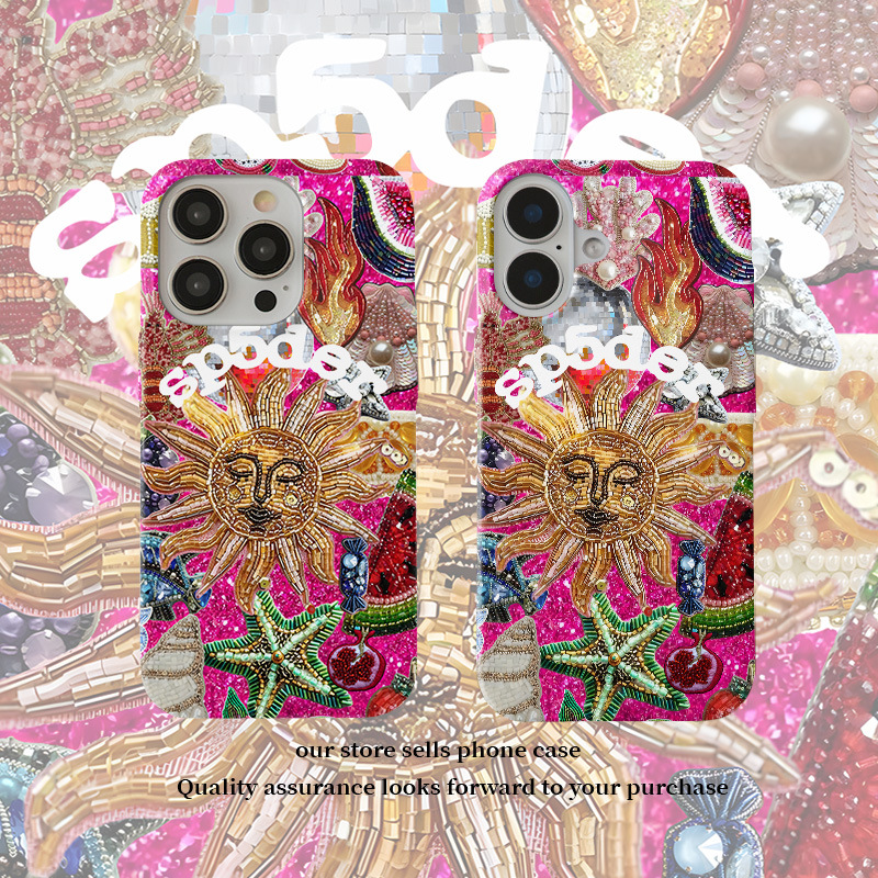 45g Weight iPhone Applicable Brands Phone Cases Classification tpu Material Sun Pattern Retro, Simple Style Style Tpu Sun Retro Simple Style Phone Cases Phone Accessories 6