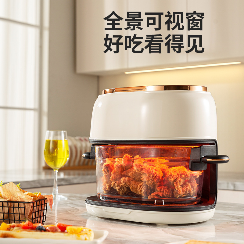 新しい滑走路型エアフライヤー、家庭用油を使わない電気オーブン、可視窓付きの外貿電気フライヤー|undefined