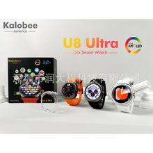U8ultra插卡手表Amoled旋转摄像头Watch7同款4G全网通GPS电话手表