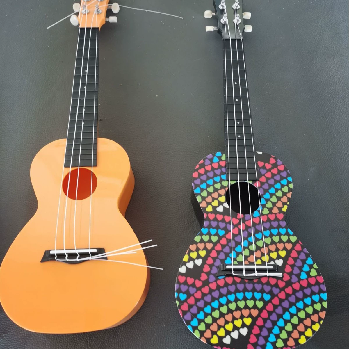 Укулеле (Guitar), высококачественный музыкальный инструмент с нотами, укулеле, 23 дюйма, на заказ