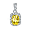 Pendant, necklace, one carat