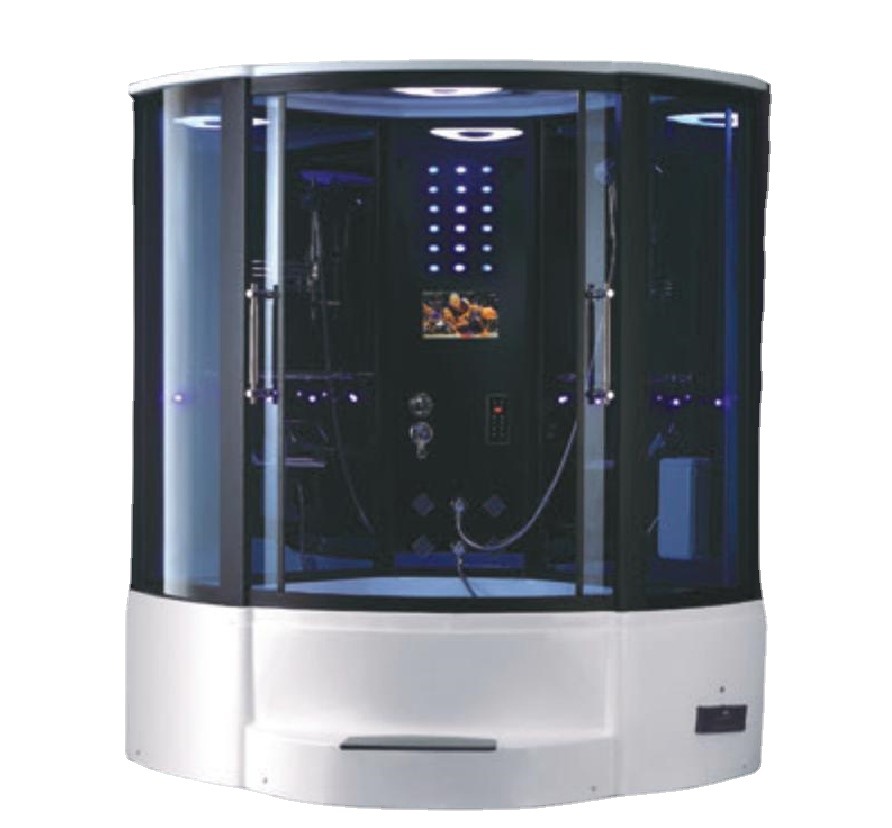 Sala de vapor con bañera de masaje baño ducha baño integrado sala de vapor húmedo sauna