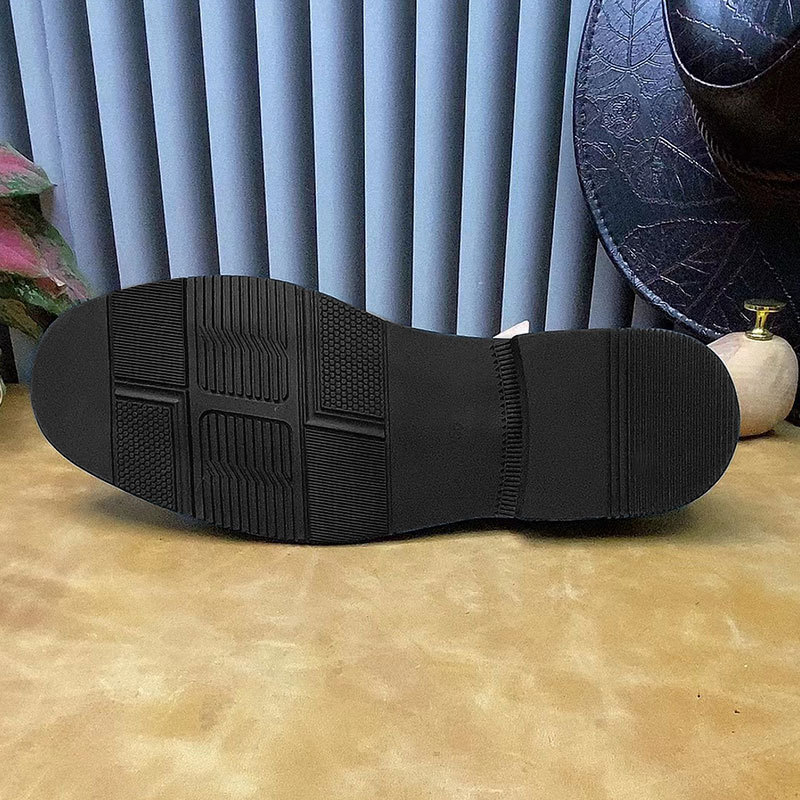 Formal business leather shoes for men soft sole triples for men black interview security casual men's shoes for work trend military shoes_vogvips.com