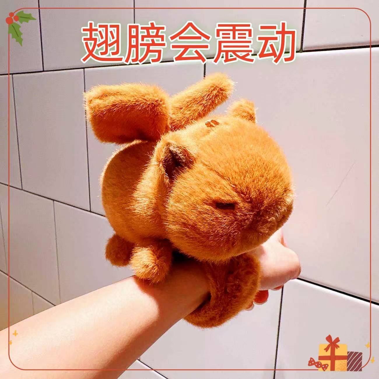 Pulsera de anillo de papa de dibujos animados transfronterizos regalo para niños muñecos de cerdito juguetes de peluche para bodas muñecos de trapo al por mayor