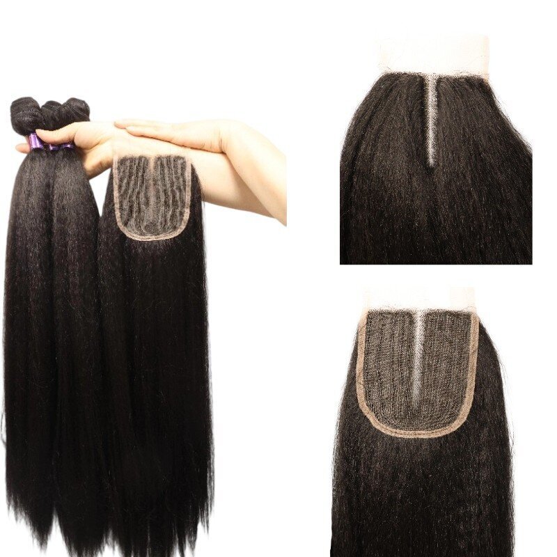 África espejo de venta caliente peluca cabello largo 3 + 1 Lydia Rose cortina de cabello fibra química fábrica de peluca directa