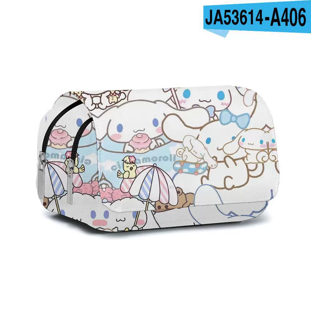 Sanrio, двойной слой футляр для карандашей, 3D, Cinnamoroll