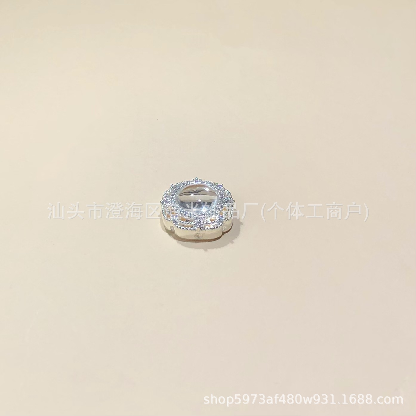 14K Gold-Plated DIY Crystal Accessories Magic Box Bracelet Spacer Beads Handmade Beaded Jewelry Starry Sky Compass Jewelry