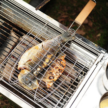 烤肉工具 烧烤网片 烤炉鱼夹 烧烤网烤鱼夹