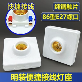 灯头、灯座;电源插头;接线插座