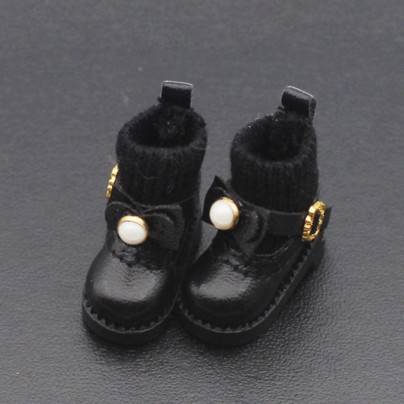 OB11 muñeca ropa DOD muñeca zapatos hermoso nudo cerdo muñeca botas 12 puntos bjd GSC mini arco del grano botas