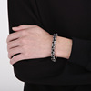 Retro jewelry, bracelet stainless steel, simple and elegant design, punk style