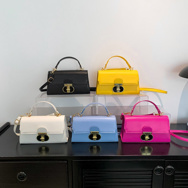 2024 primavera nueva bolsa de moda PU hombro bolso pequeño bolso cuadrado bolso de mujer retro bolso de textura extranjera