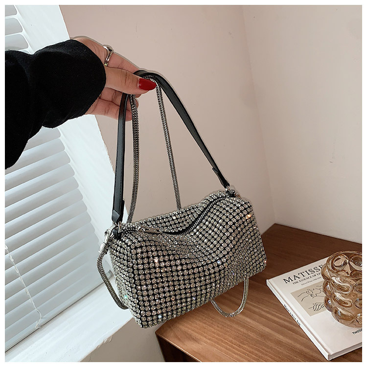 Bolsa de gala bolsa de mujer llena de diamantes bolsa de cubo con diamantes 2022 bolsa de mujer crossbody gran rey bolsa de diamantes pic 47