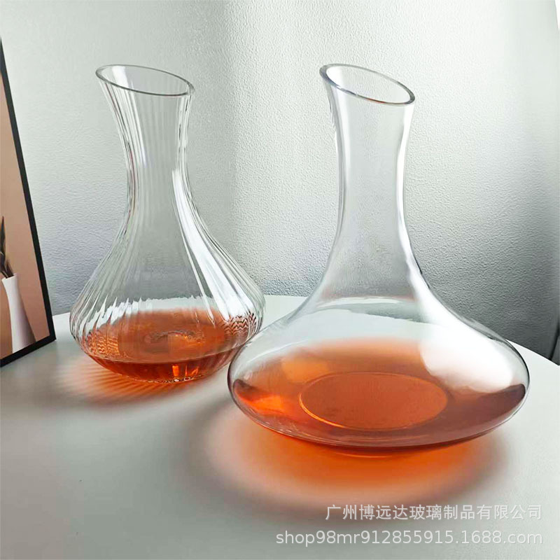 Dispositivo de vino tinto doméstico ligero de lujo de alto nivel con mango para engrosar la olla de vino de vino extranjero image 1
