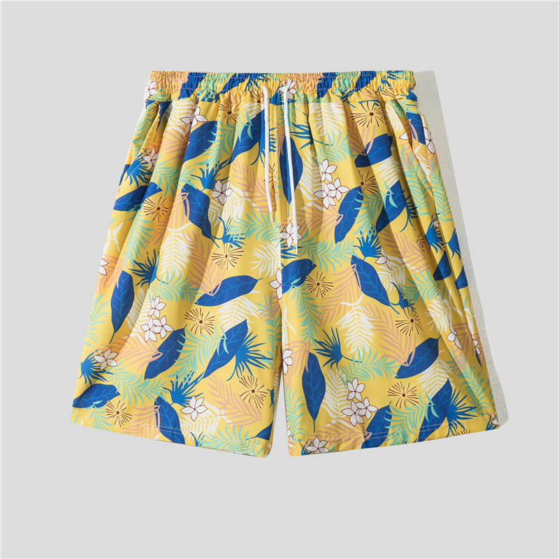 Herr strandset hawaiiskjorta och shorts för semester_voghion.com