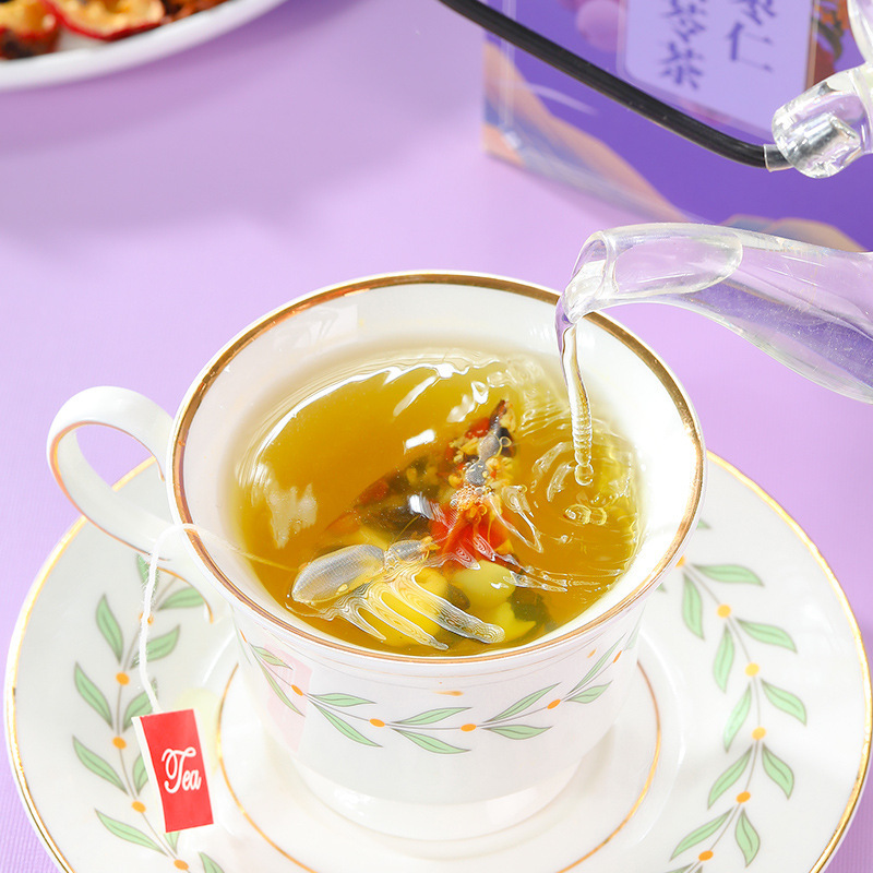 酸枣仁百合茯苓茶助养生茶包眠非睡眠质量差神睡眠花茶酸枣仁茶包|undefined