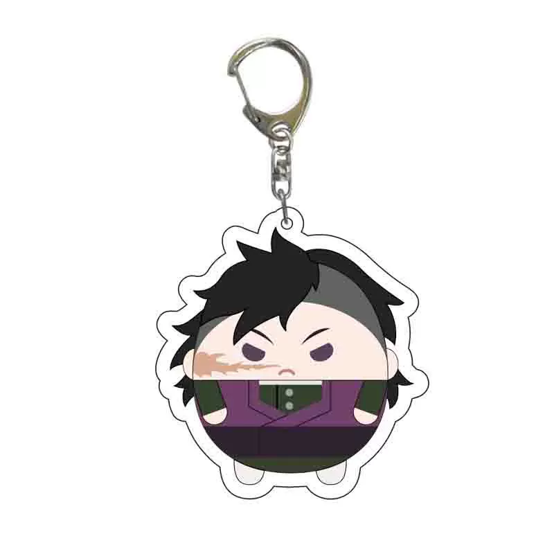 Japanese transparent keychain, minifigure, (Physicals)