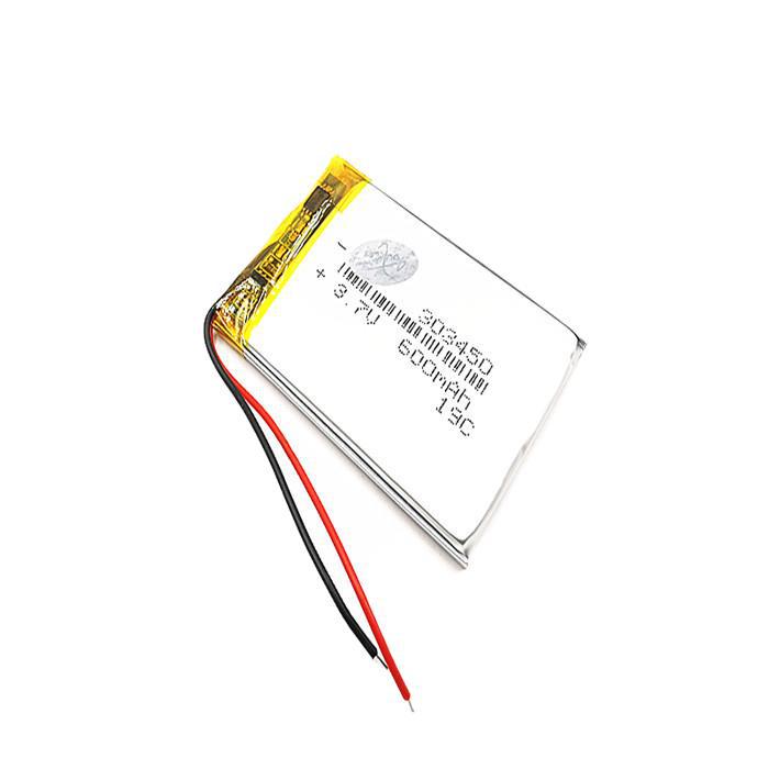 600MAH 3.7v聚合物303450锂电池 MP3导航仪CARD行车记录仪适用