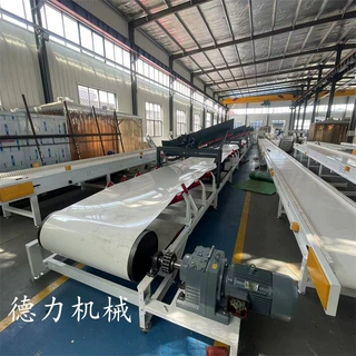 厨余垃圾输送线爬坡提料传送带链条传动输送机废品回收自动流水线