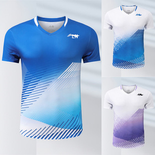 New feather suit men's and women's top quick-drying breathable children's student volleyball training suit competition short sleeve wholesale 3122