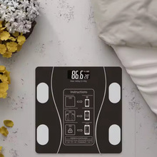 体脂秤家用人体电子称体重秤 精准蓝牙秤充电款脂肪秤工厂批发