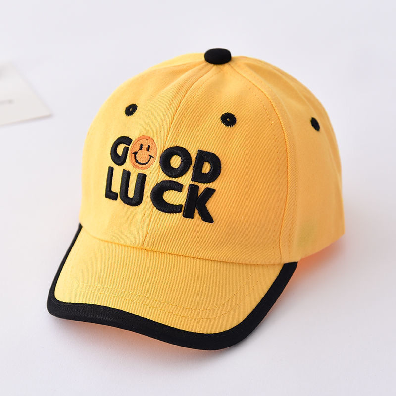 Yellow tape, baseball cap