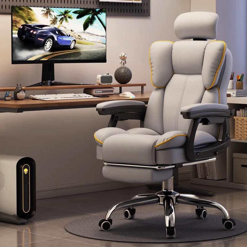 Computer chair comfortable long-sitting e-sports chair home study office chair anchor backrest live swivel chair dormitory study chair