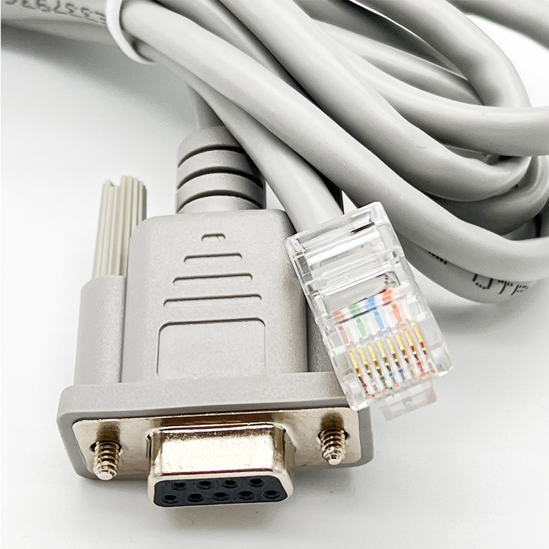 console配置线db9转rj45调试线com线网线转串口线232路由交换机线