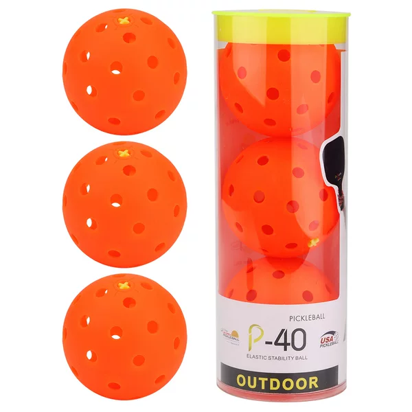 High-elasticity LED injection-molded pickleball