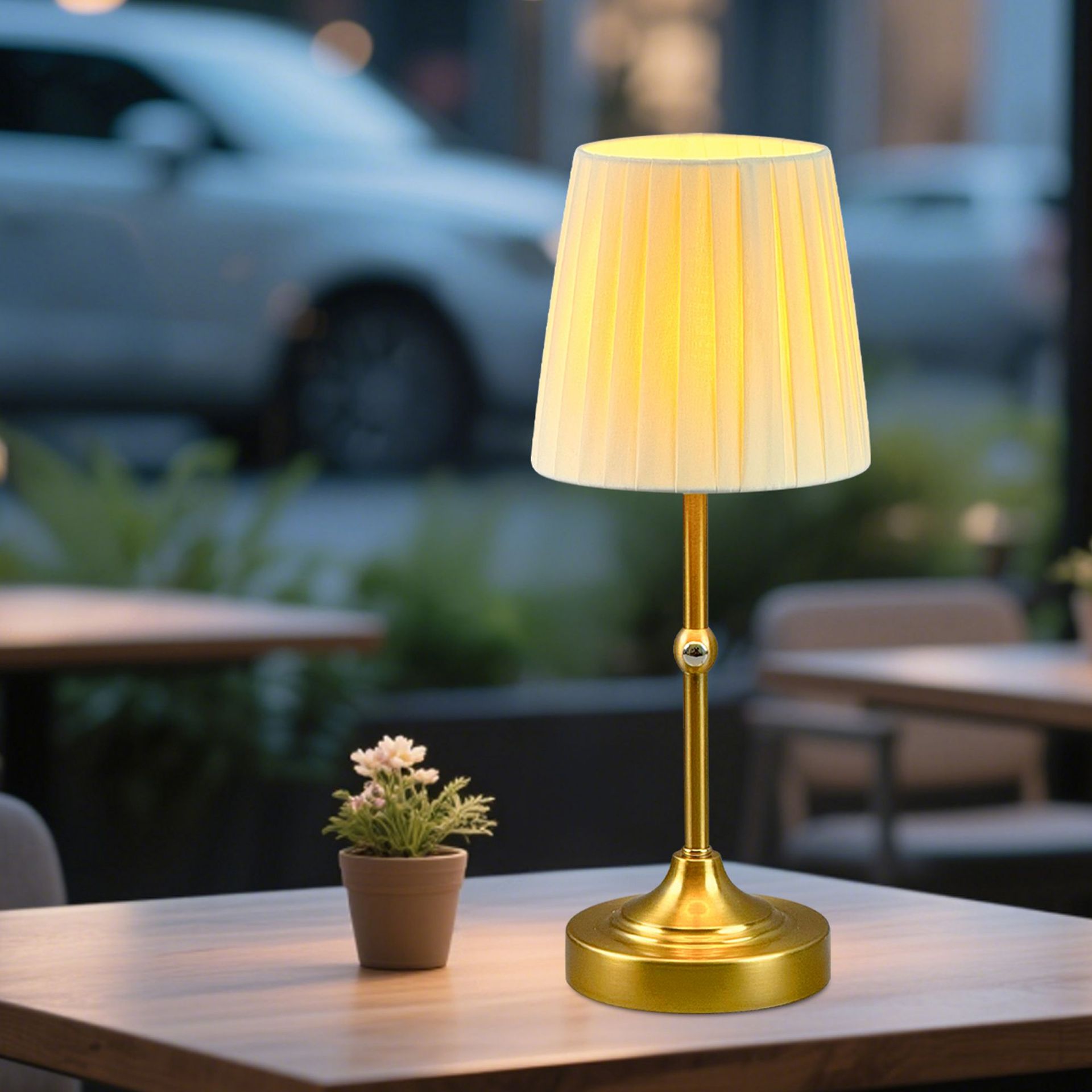 책상 램프와 벽 램프, 다색 리모콘, 충전식(단일 팩)